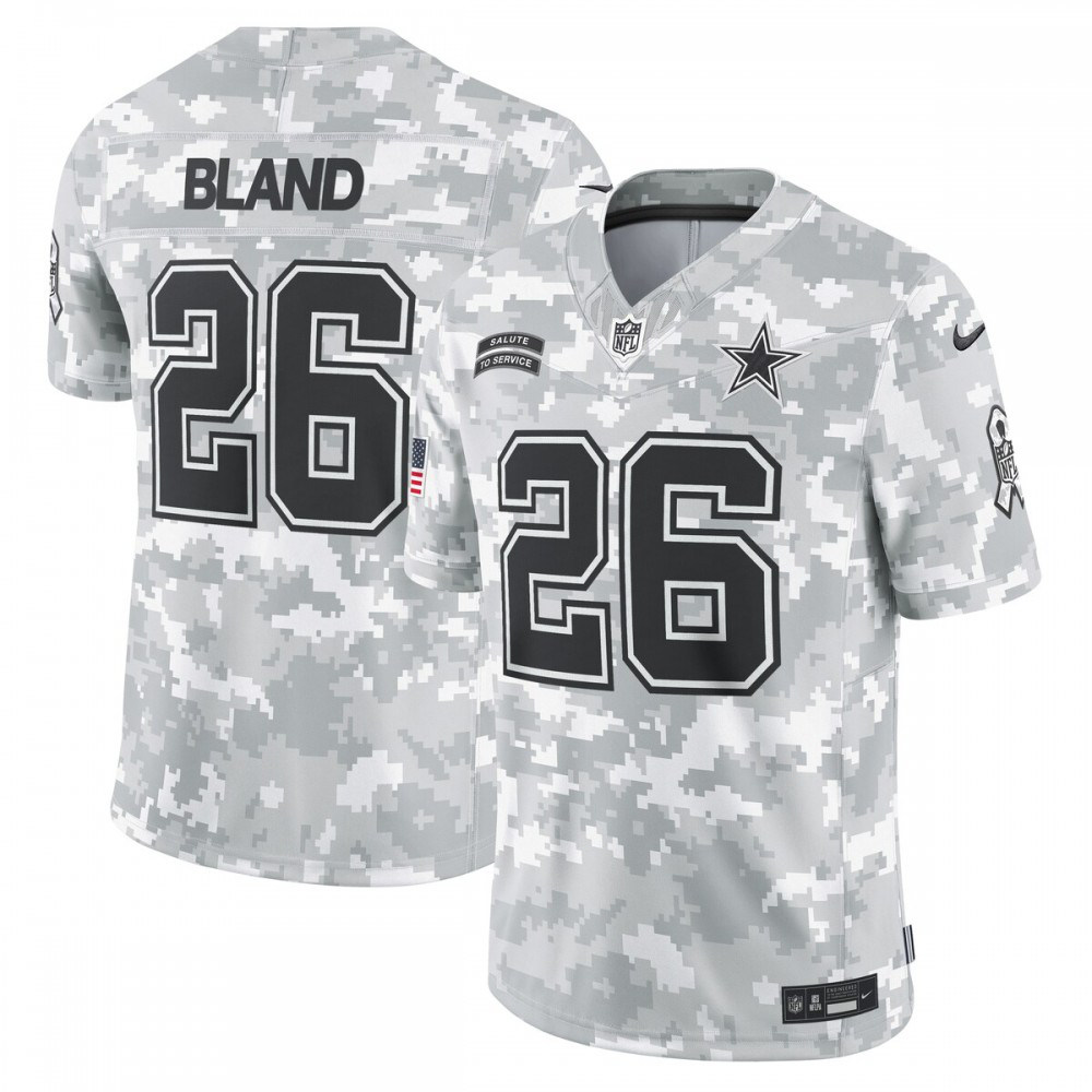 DaRon Bland Dallas Cowboys Nike 2024 Salute to Service Limited Jersey - Arctic Camo-GridironStore